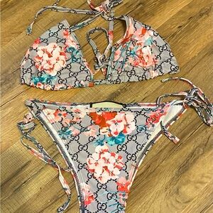 Gucci SMALL  Colorful Patterned Bikini